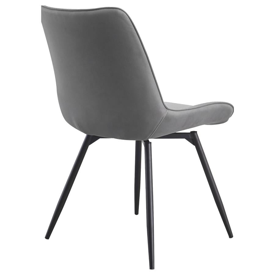 Diggs Grey Swivel Side Chair - MyWaynesHome #