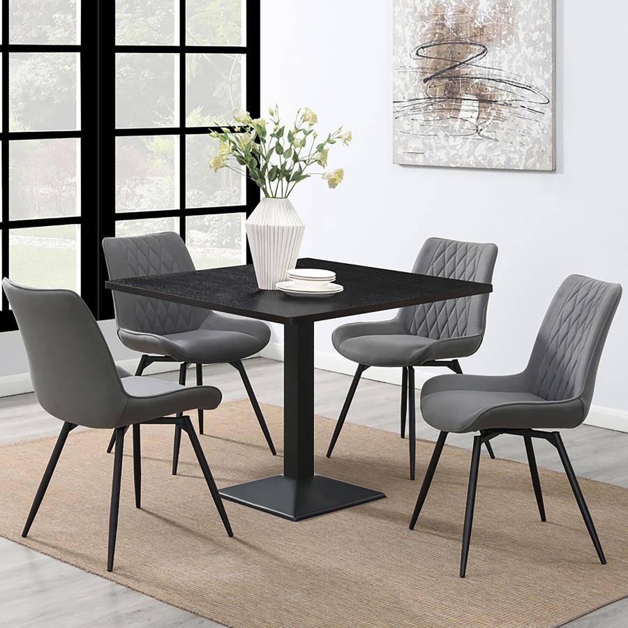 Diggs Grey Swivel Side Chair - MyWaynesHome #