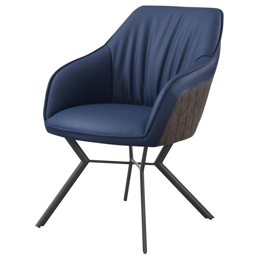 Mayer Blue Arm Chair - MyWaynesHome #