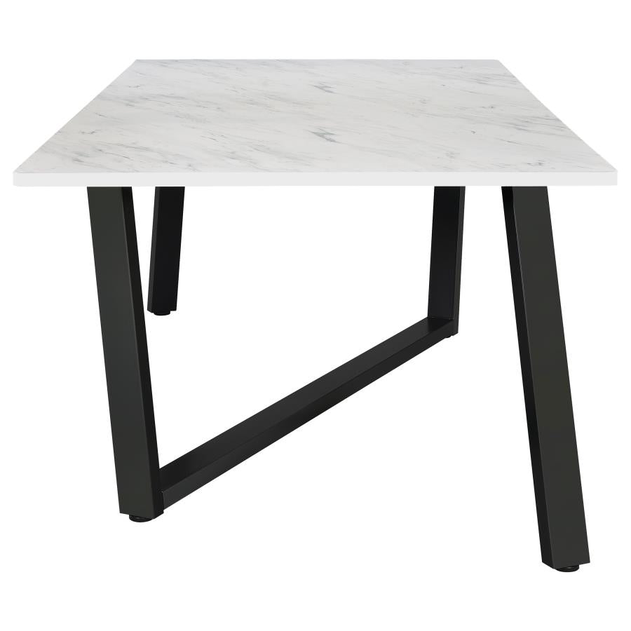 Mayer White Dining Table - MyWaynesHome #