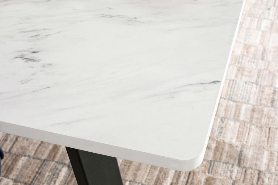 Mayer White Dining Table - MyWaynesHome #