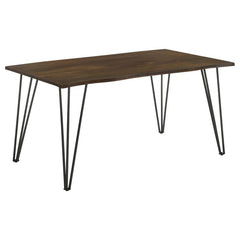 Topeka Brown Dining Table - MyWaynesHome #