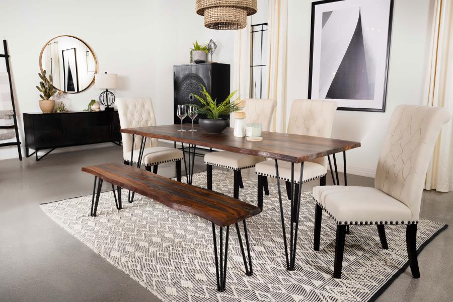 Neve Brown Dining Table - MyWaynesHome #