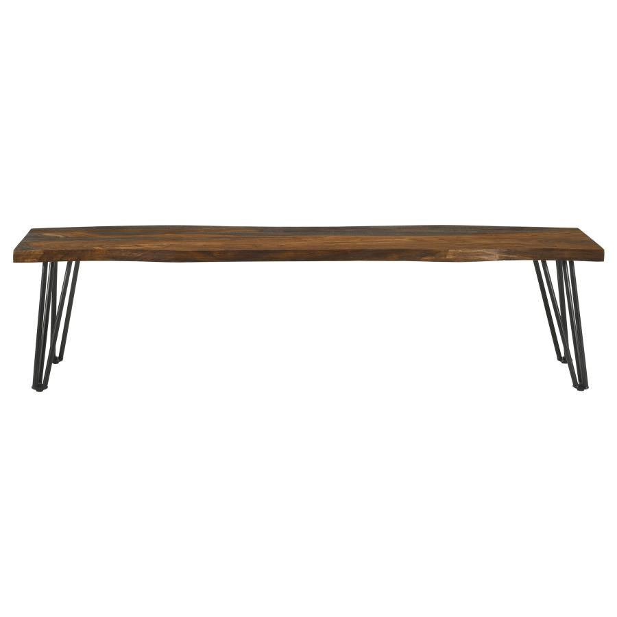 Neve Brown Bench - MyWaynesHome #