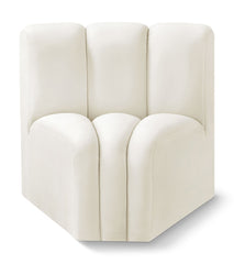 Arc - Velvet Curved Corner Chair