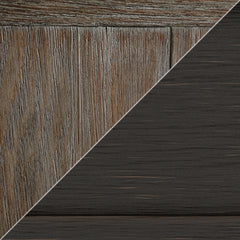Tyler Creek - Chair Side End Table - Grayish Brown / Black