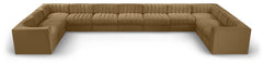 Rummi - Velvet Performance Fabric Upholstered 11 Piece Modular Sectional