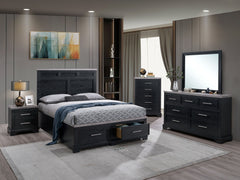 Grande - Queen Bed - Black