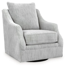 Gubbins - Swivel Accent Chair - Gray