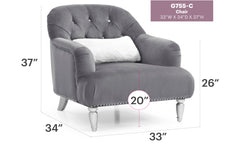 Glory Furniture - Jewel - Chair