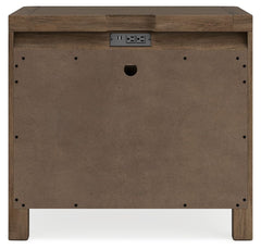 Cabalynn - Two Drawer Night Stand - Light Brown