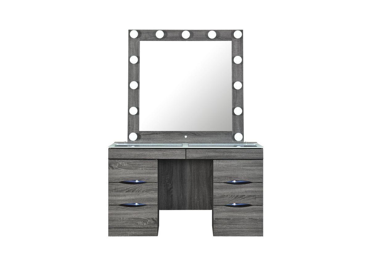 Lexi - Vanity With Speaker - Gray