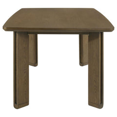Ottowa - Rectangular Wood Dining Table - Brown