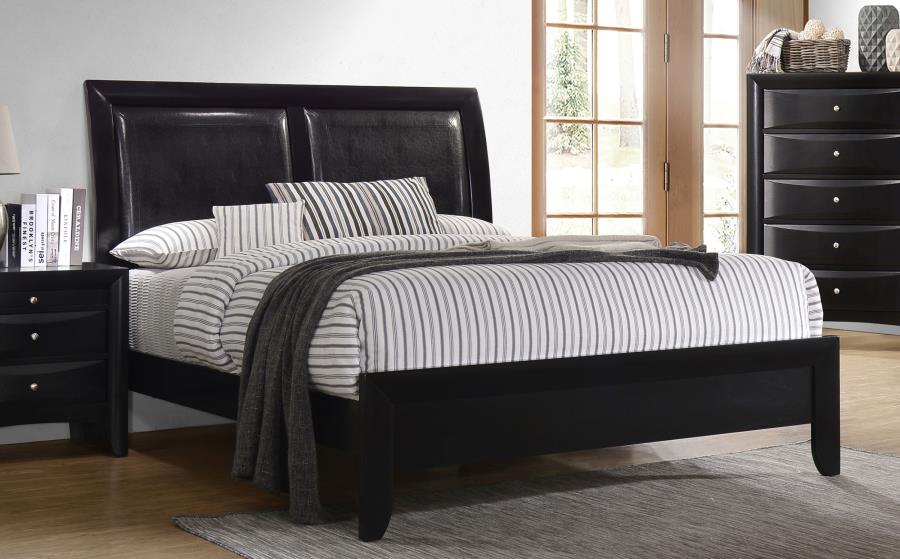 Briana Black Eastern King Bed - MyWaynesHome #