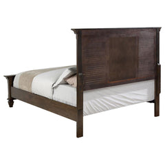 Franco Brown California King Bed 4 Pc Set - MyWaynesHome #