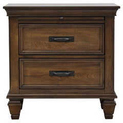 Franco Brown Nightstand - MyWaynesHome #