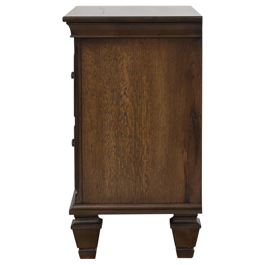 Franco Brown Nightstand - MyWaynesHome #