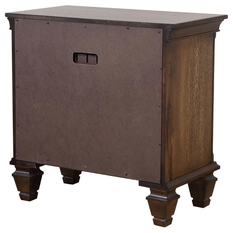 Franco Brown Nightstand - MyWaynesHome #