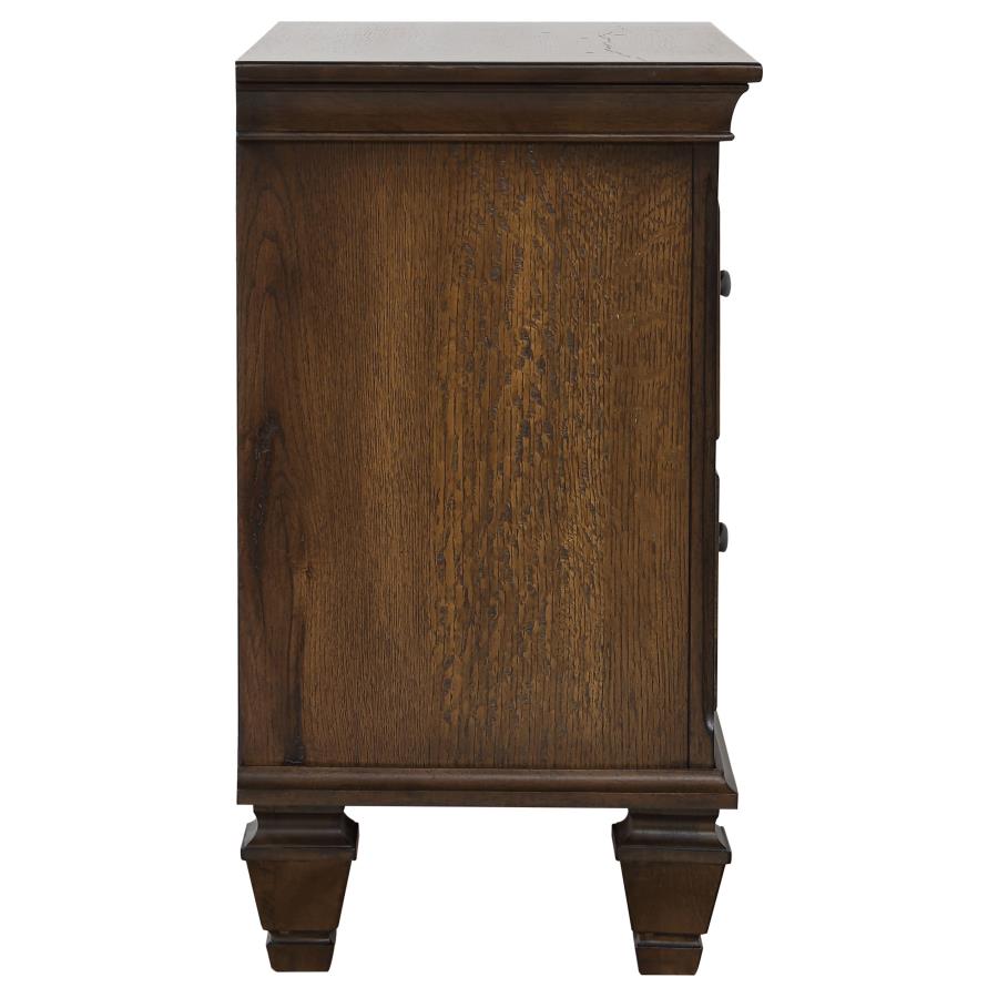 Franco Brown Nightstand - MyWaynesHome #