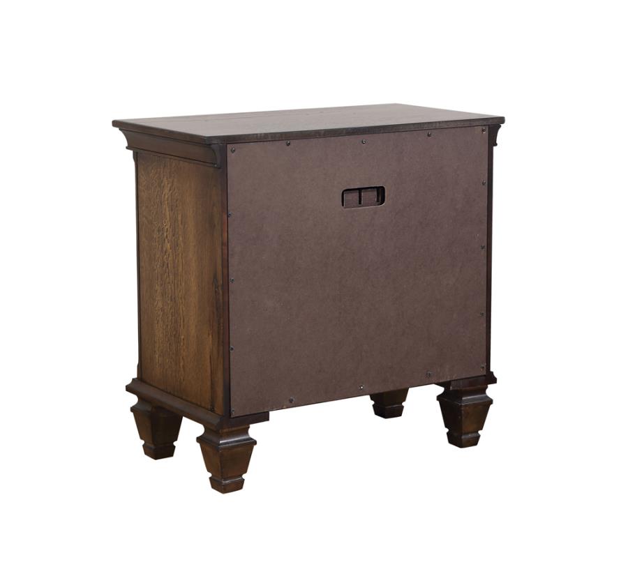 Franco Brown Queen Bed 5 Pc Set - MyWaynesHome #
