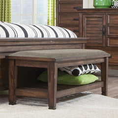 Franco Brown Bench - MyWaynesHome #