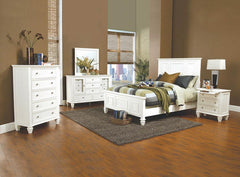 Sandy Beach Ivory California King Bed - MyWaynesHome #