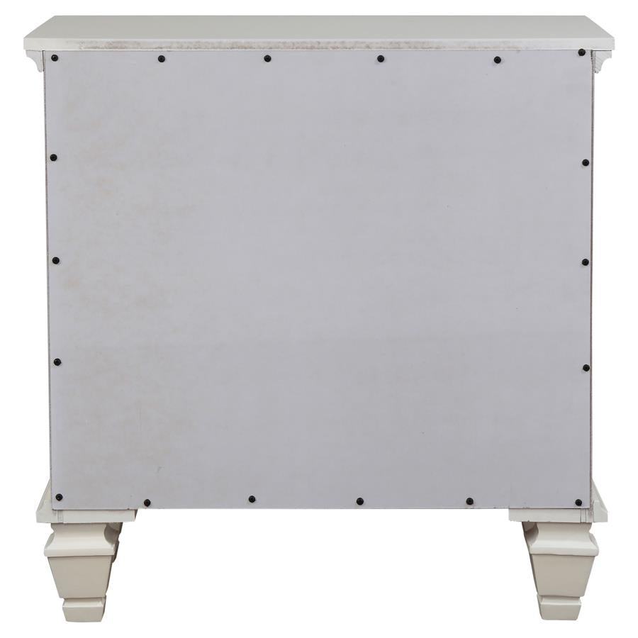 Sandy Beach Ivory Nightstand - MyWaynesHome #
