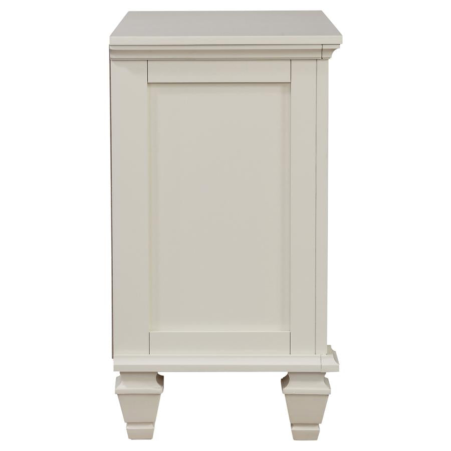 Sandy Beach Ivory Nightstand - MyWaynesHome #