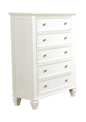 Sandy Beach Ivory Queen Bed 5 Pc Set - MyWaynesHome #