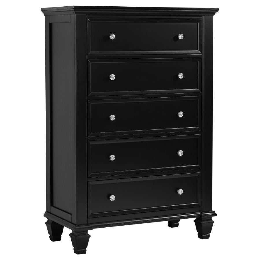 Sandy Beach Black Chest - MyWaynesHome #
