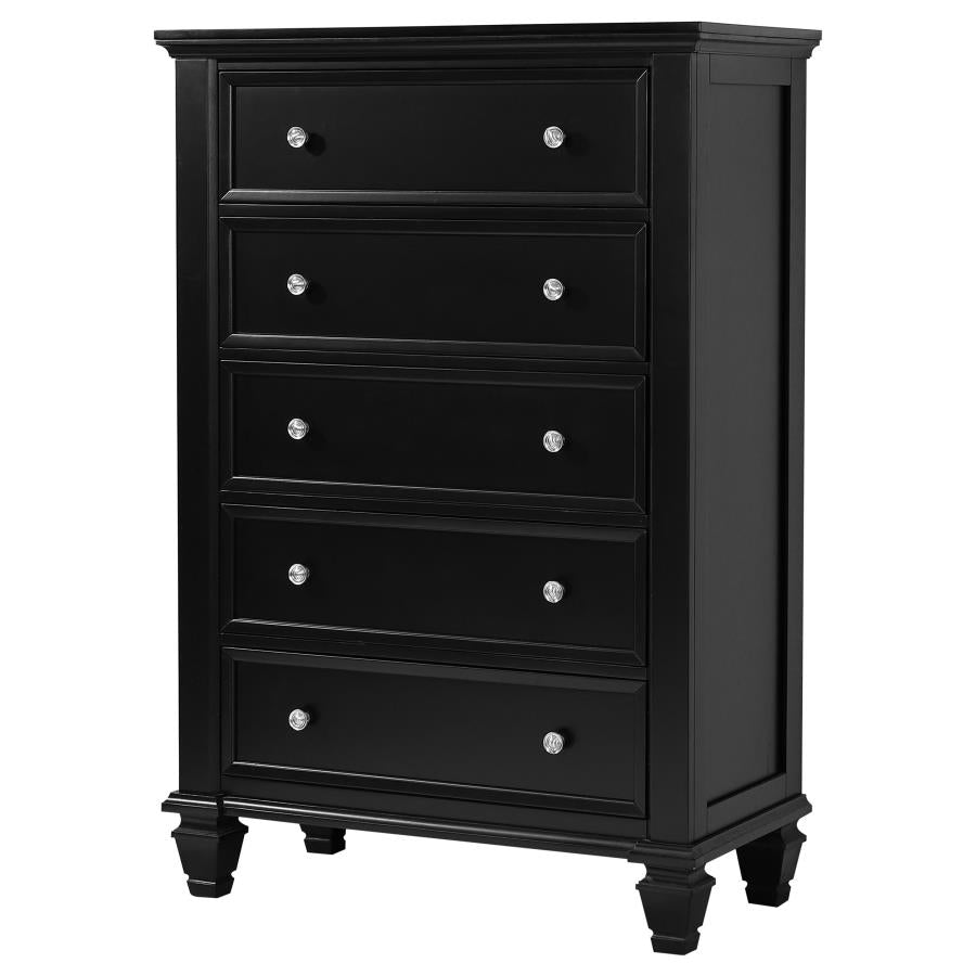 Sandy Beach Black Chest - MyWaynesHome #