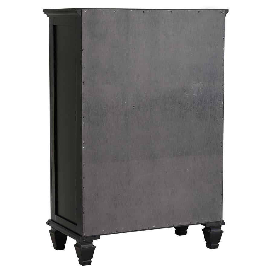 Sandy Beach Black Chest - MyWaynesHome #
