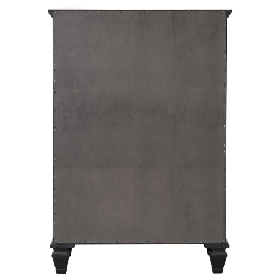 Sandy Beach Black Chest - MyWaynesHome #