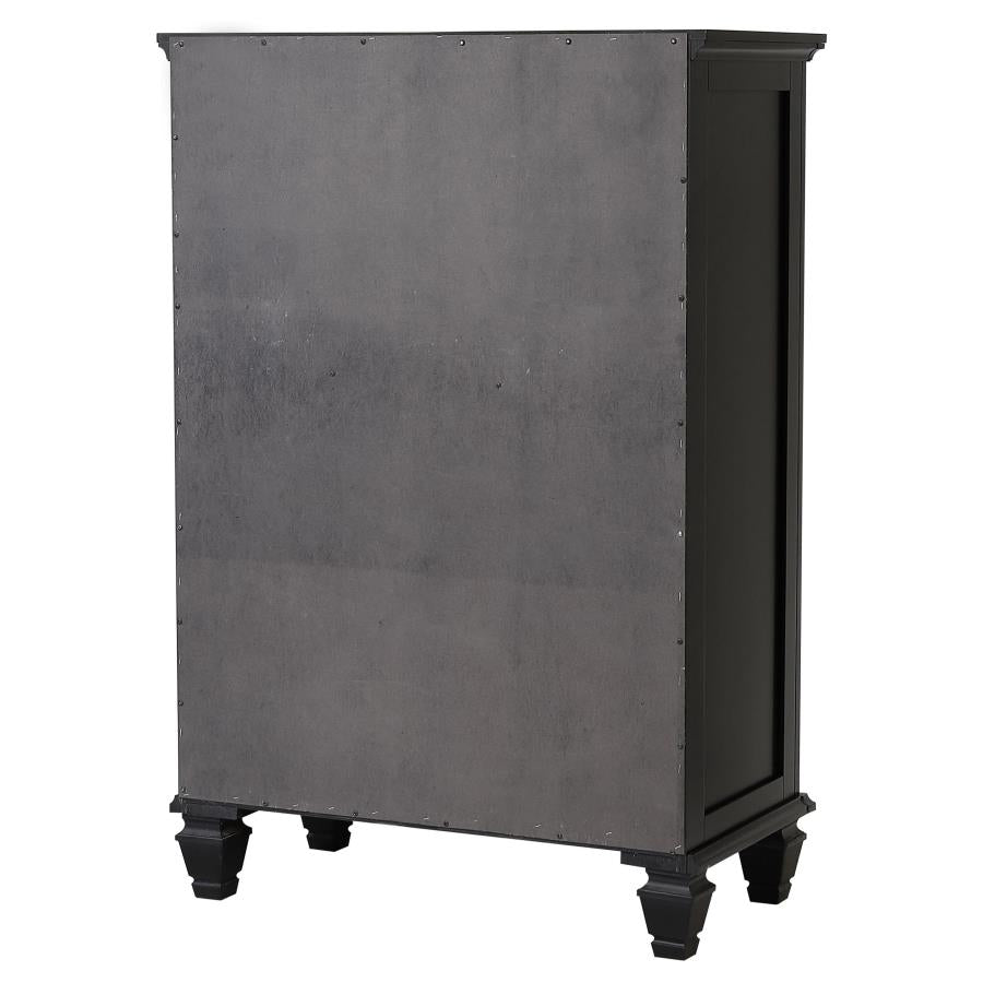 Sandy Beach Black Chest - MyWaynesHome #