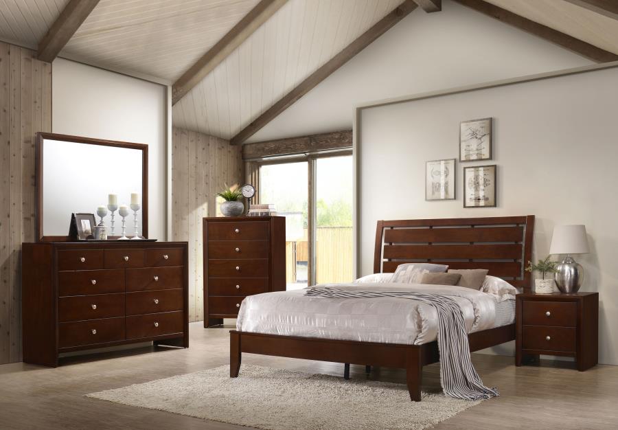 Serenity Brown Full Bed 5 Pc Set - MyWaynesHome #