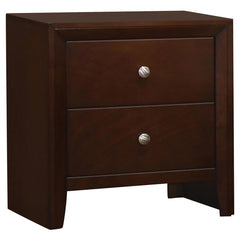 Serenity Brown Eastern King Bed 4 Pc Set - MyWaynesHome #