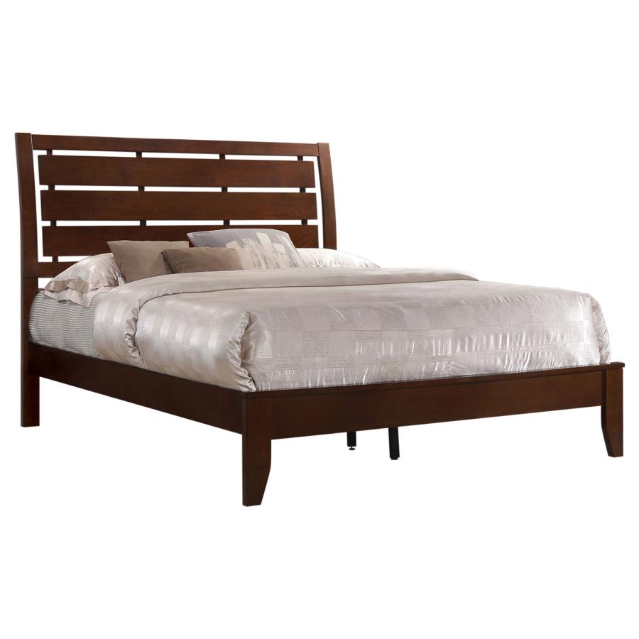 Serenity Brown California King Bed - MyWaynesHome #