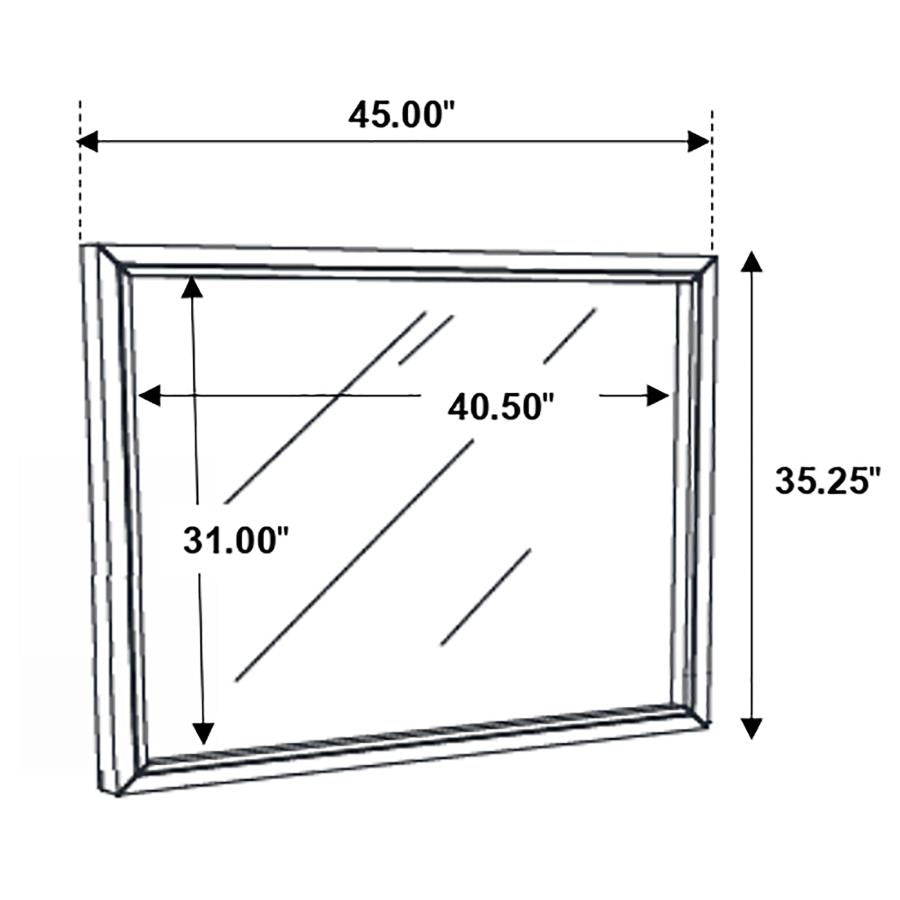Serenity Brown Queen Bed 5 Pc Set - MyWaynesHome #