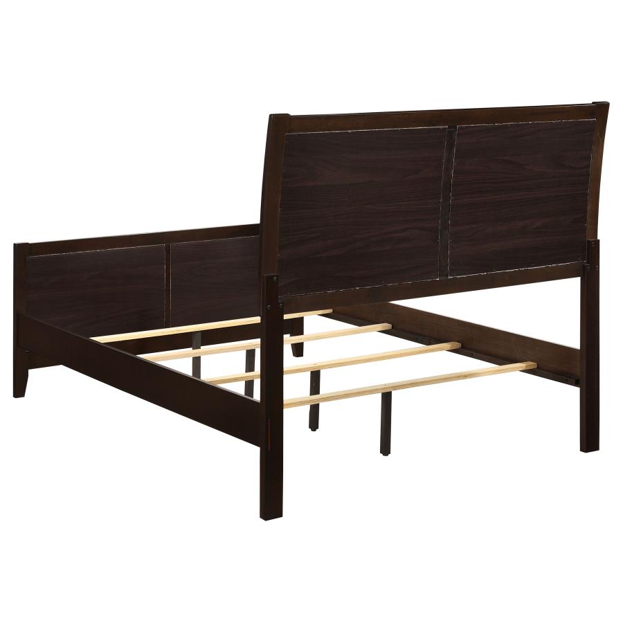 Carlton Brown California King Bed 5 Pc Set - MyWaynesHome #