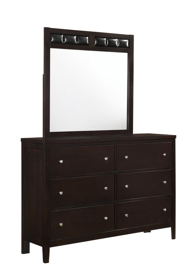 Carlton Brown Twin Bed 5 Pc Set - MyWaynesHome #