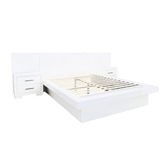 Jessica White Eastern King Bed - MyWaynesHome #