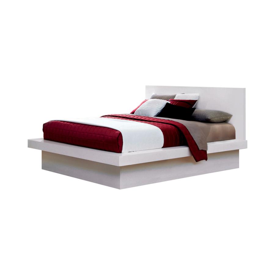 Jessica White Queen Bed 5 Pc Set - MyWaynesHome #