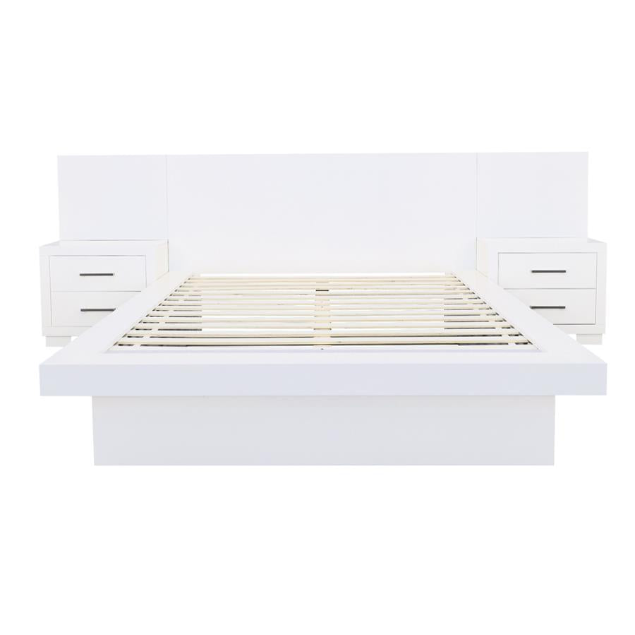 Jessica White California King Bed - MyWaynesHome #