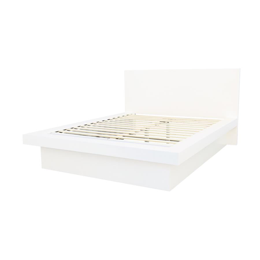 Jessica White Queen Bed - MyWaynesHome #