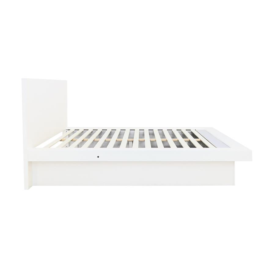 Jessica White Queen Bed - MyWaynesHome #