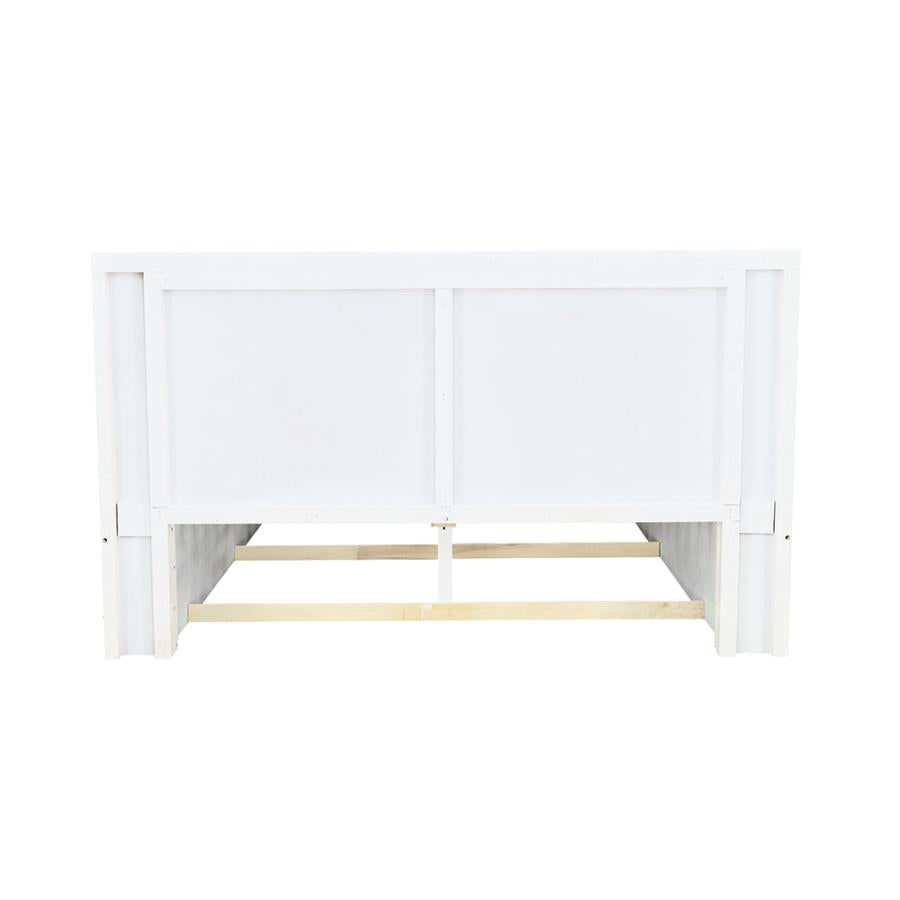 Jessica White Queen Bed - MyWaynesHome #