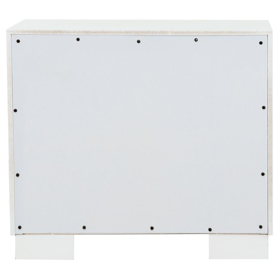 Jessica White Nightstand - MyWaynesHome #