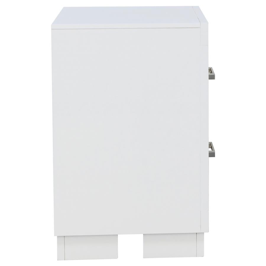 Jessica White Nightstand - MyWaynesHome #