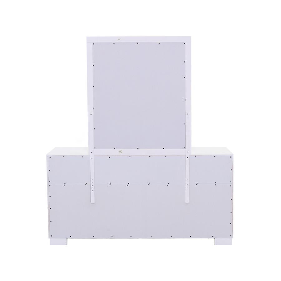 Jessica White Dresser Mirror - MyWaynesHome #