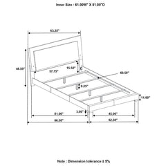 Felicity White Queen Bed - MyWaynesHome #